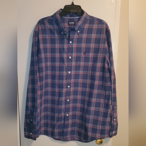 Chaps Men's Dress Shirt Size XL - Picture 2 of 6